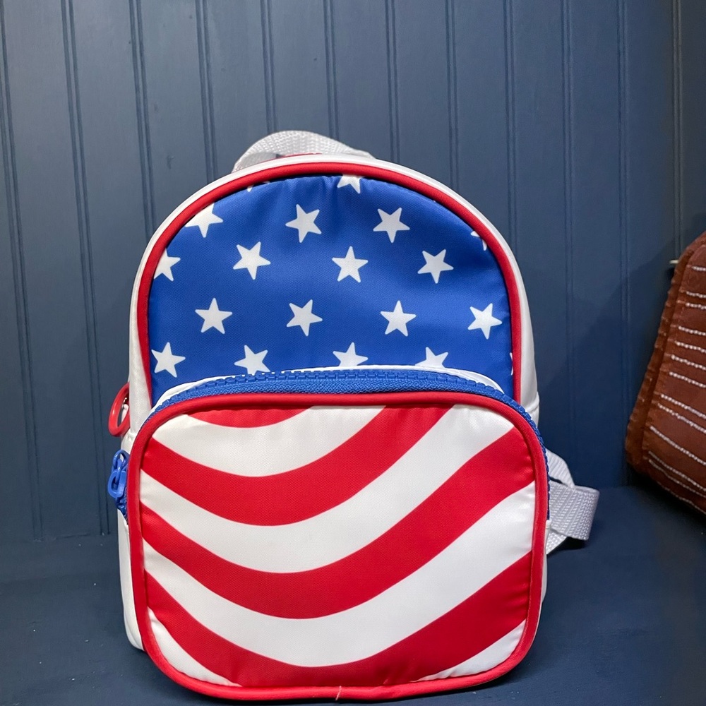 Patriotic Stars and Stripes Backpack